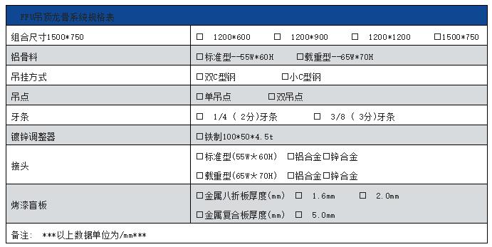 FFU龍骨（gǔ）吊頂係統