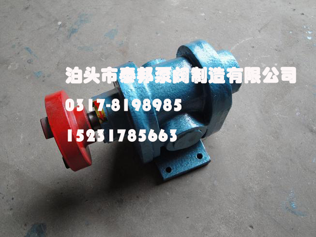 YZB型(xíng)硬齒麵渣(焦)油泵